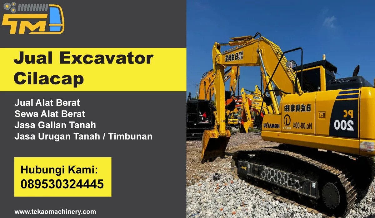 Jual Excavator Cilacap