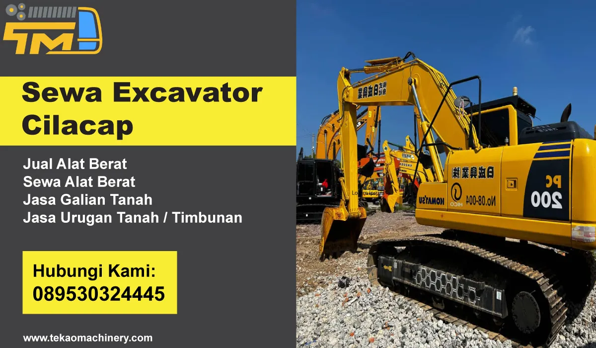 Sewa Excavator Cilacap